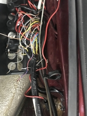 Reparatur Scheinwerferkabelbaum sowie Sicherungskasten nach Kabelbrand durch Kurzschluß